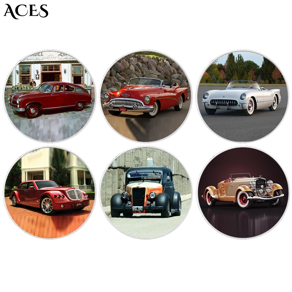 New Vintage Car Sliver Plated Coin Retro Style Coin Collection Metal Ornament Home Decor Souvenir Best Gift
New Vintage Car Sliver Plated Coin Retro Style Coin Collection Metal Ornament Home Decor Souvenir Best Gift