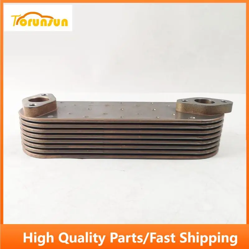 Spare Parts D1146 Oil Cooler for Doosan Diesel Engine