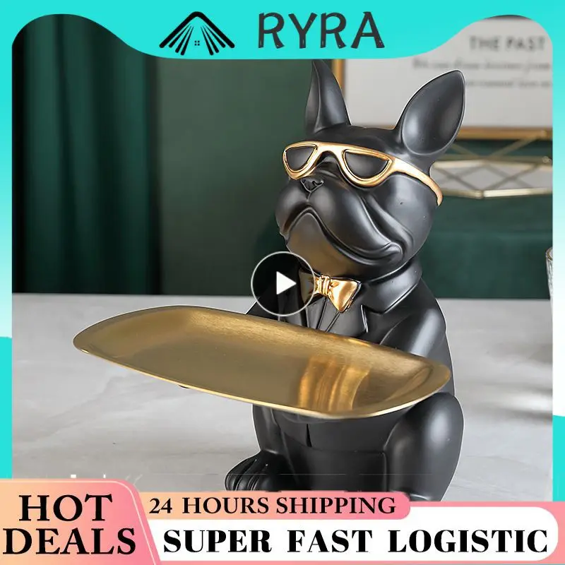 Cool Bulldog Porch Door Key Tray Table Storage Decoration Woof Butler Statue Nordic Candy Glasses Pallet Home Sculpture Ornament
Cool Bulldog Porch Door Key Tray Table Storage Decoration Woof Butler Statue Nordic Candy Glasses Pallet Home Sculpture Ornament