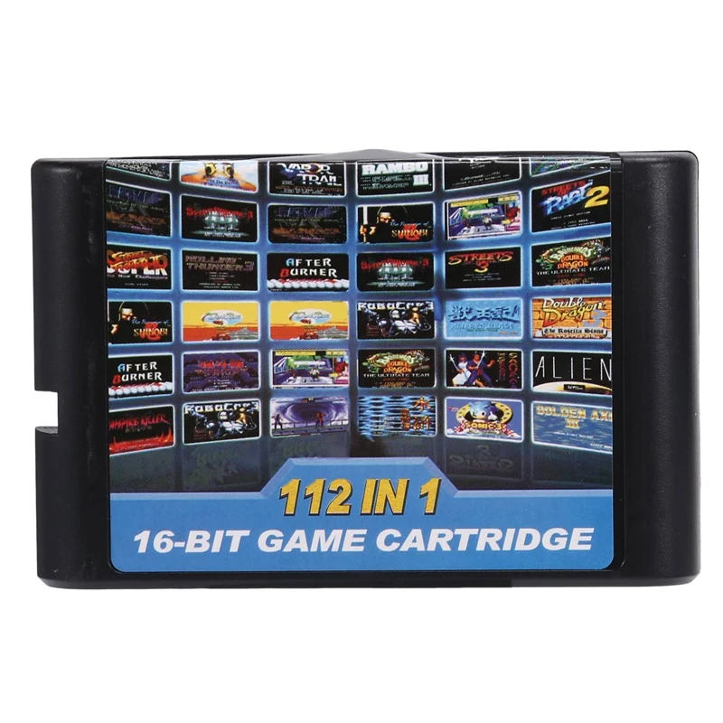 4X 112 In 1 Game Cartridge 16 Bit Game Cartridge For Sega Megadrive Genesis Game Cartridge For PAL And NTSC
4X 112 In 1 Game Cartridge 16 Bit Game Cartridge For Sega Megadrive Genesis Game Cartridge For PAL And NTSC