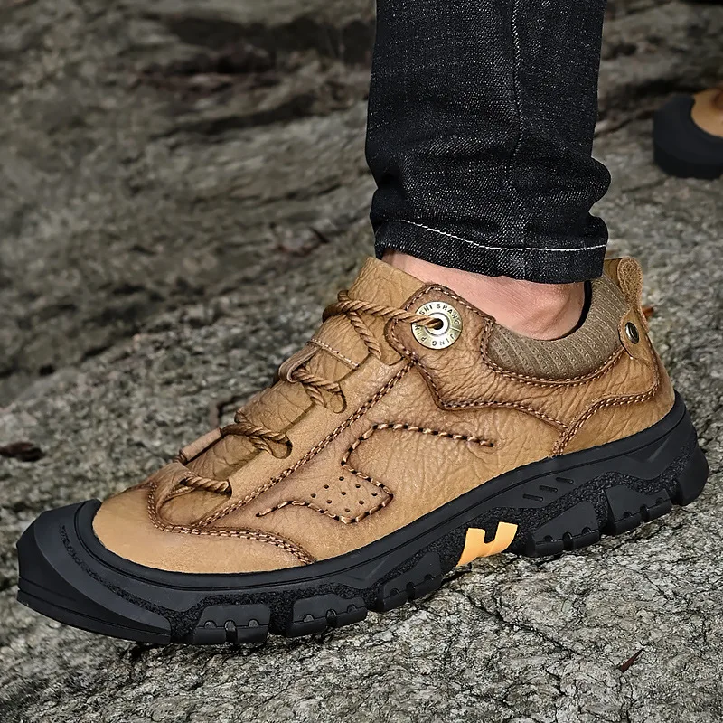 Men's shoes outdoor shoes breathable non-slip wear-resistant waterproof sports travel shoes youth leather shoes
Men's shoes outdoor shoes breathable non-slip wear-resistant waterproof sports travel shoes youth leather shoes