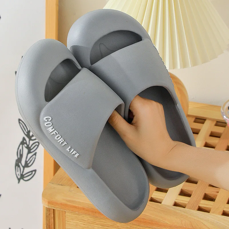 2022 Women Men Home Slippers Platform New Summer Sandals Beach Soft Slides Flip Flops Thick Soled Unisex Bathroom Non-slip Shoes
2022 Women Men Home Slippers Platform New Summer Sandals Beach Soft Slides Flip Flops Thick Soled Unisex Bathroom Non-slip Shoes
