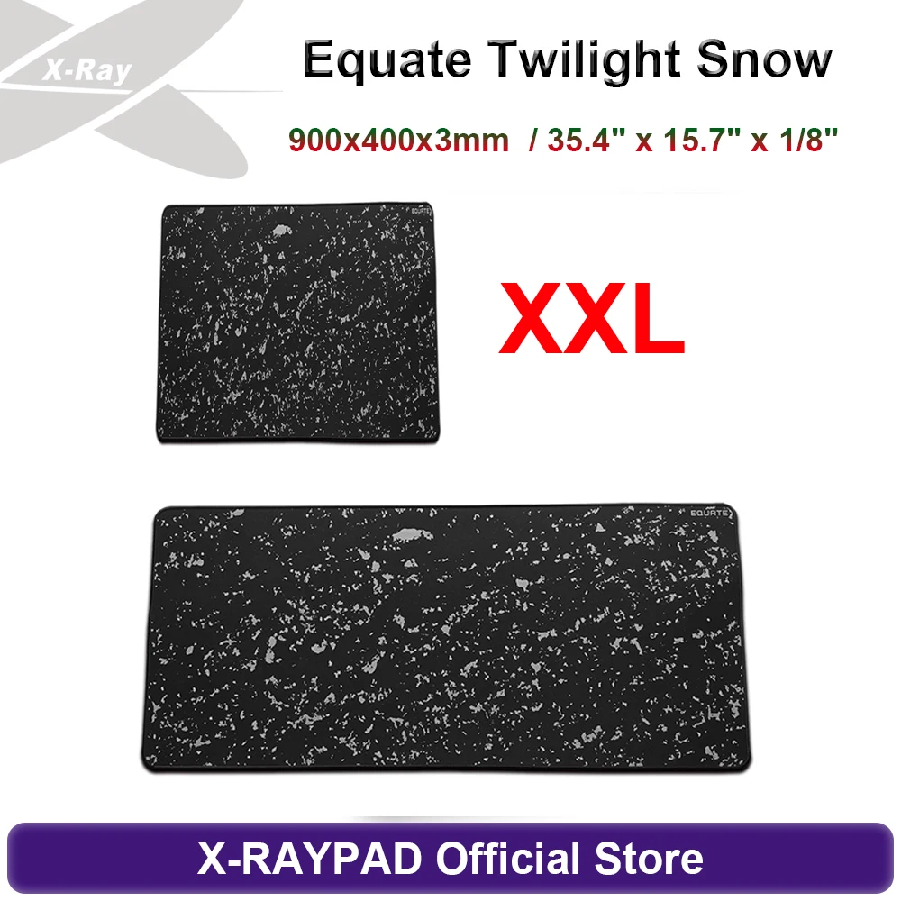900x400x3mm - XXL / 35.4" x 15.7" x 1/8" X-raypad Equate Twilight Snow Gaming Mouse Pad
900x400x3mm - XXL / 35.4" x 15.7" x 1/8" X-raypad Equate Twilight Snow Gaming Mouse Pad