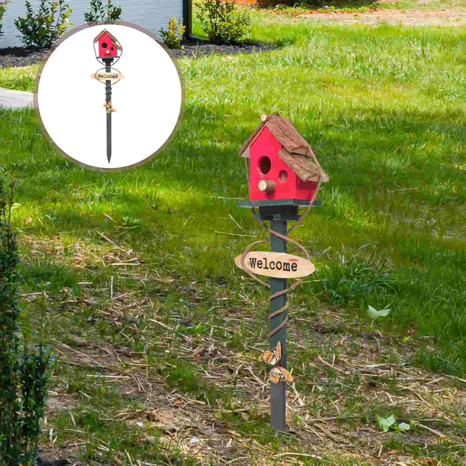 Bird Sleeping Nest Bird Breeding Nest Outdoor Garden Stake Kindergarten Park Decor
Bird Sleeping Nest Bird Breeding Nest Outdoor Garden Stake Kindergarten Park Decor