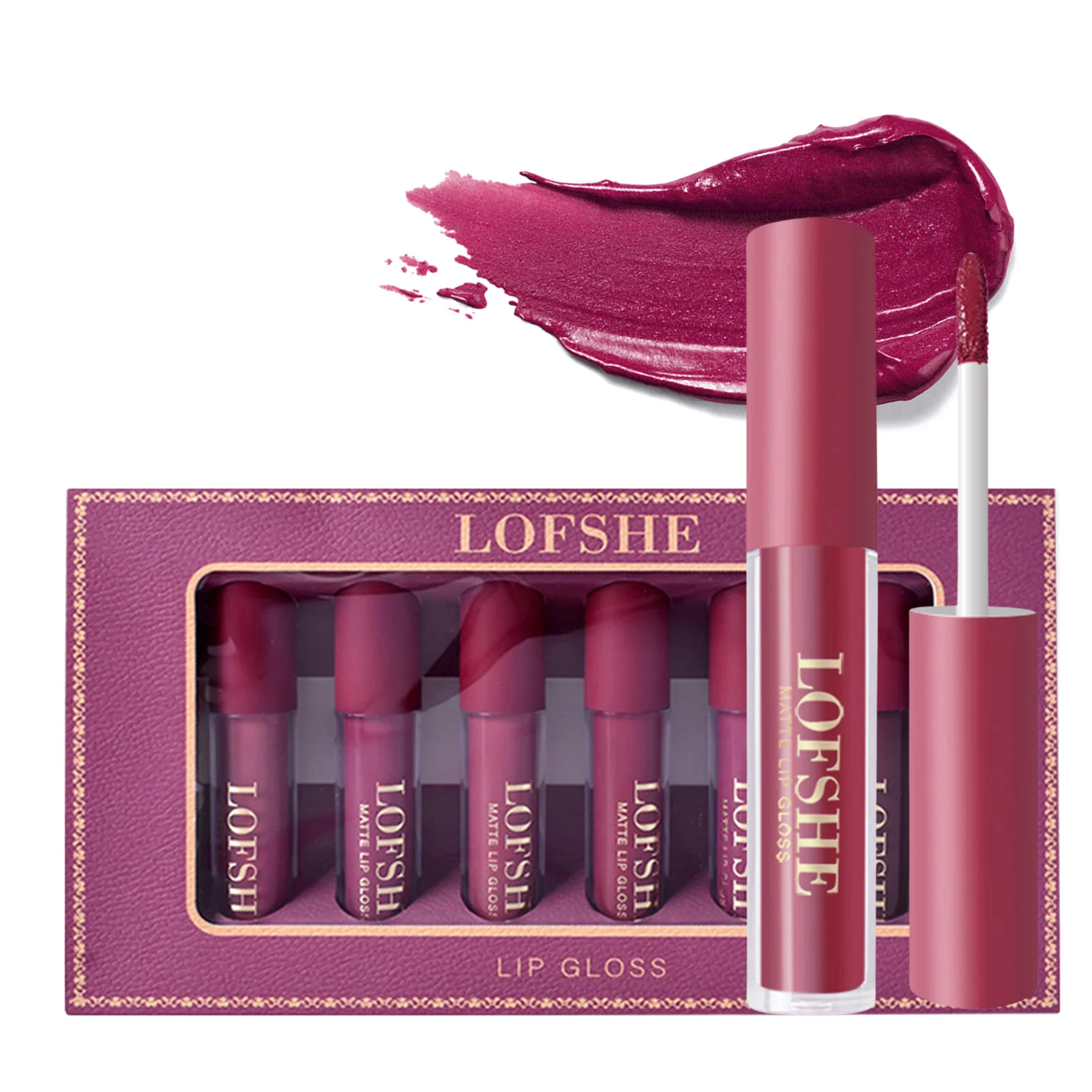 Матовый антипригарный блеск для губ, 6 цветов, 6 шт., водостойкая длинная помада, Быстросохнущий блеск для губ
Матовый антипригарный блеск для губ, 6 цветов, 6 шт., водостойкая длинная помада, Быстросохнущий блеск для губ