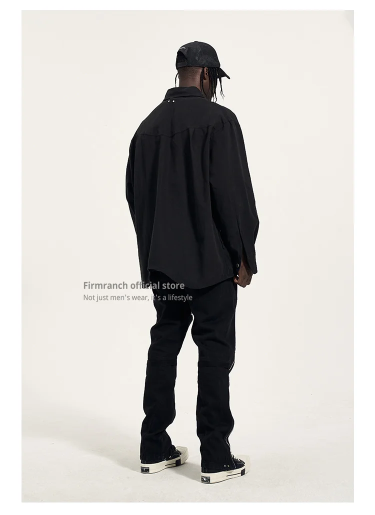 Multi-zipper Denim Jackets Black For Men Women Shirt Archive Fashion Streetwear Motorcycle Vibe Korean Varsity Jacket 
Multi-zipper Denim Jackets Black For Men Women Shirt Archive Fashion Streetwear Motorcycle Vibe Korean Varsity Jacket