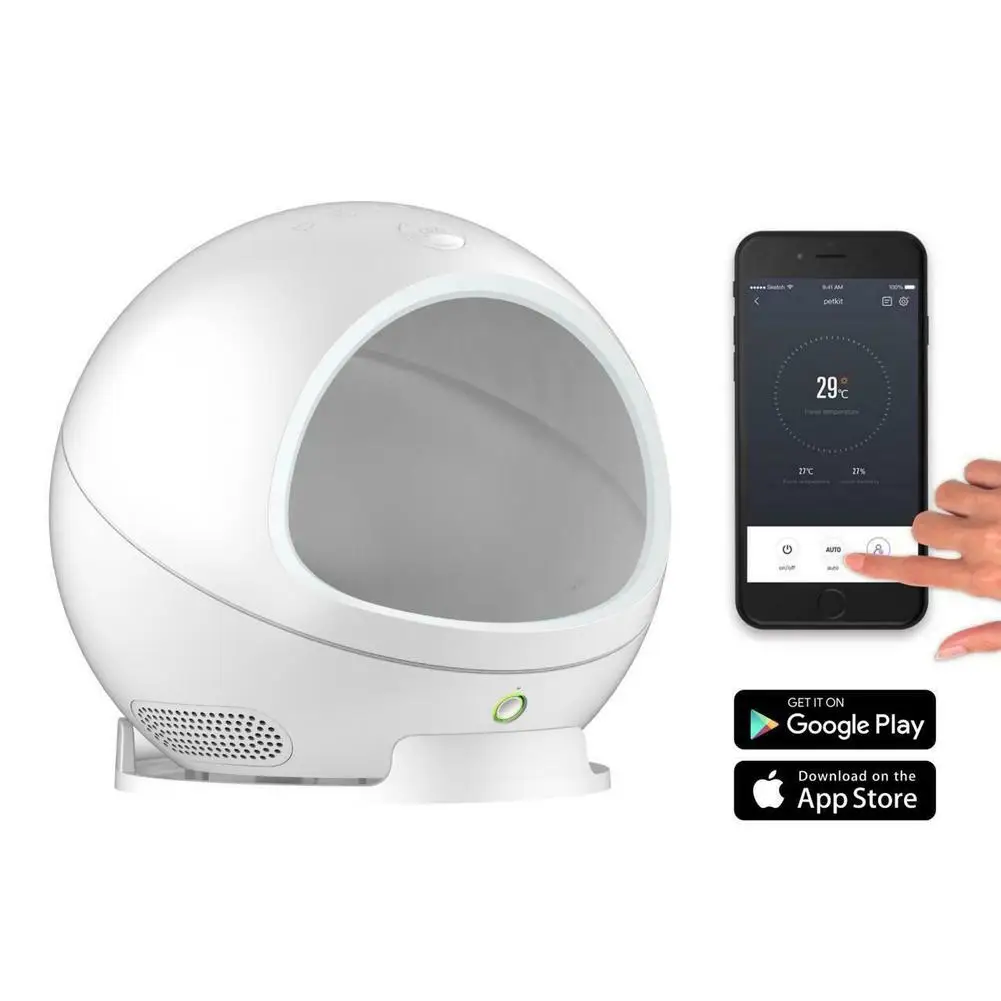 PETKIT Small Pet Cat Dog Bed House with WIFI Wireless Controller Smart Cold and Warm Temperature Control Bed for Puppy Kitten
PETKIT Small Pet Cat Dog Bed House with WIFI Wireless Controller Smart Cold and Warm Temperature Control Bed for Puppy Kitten