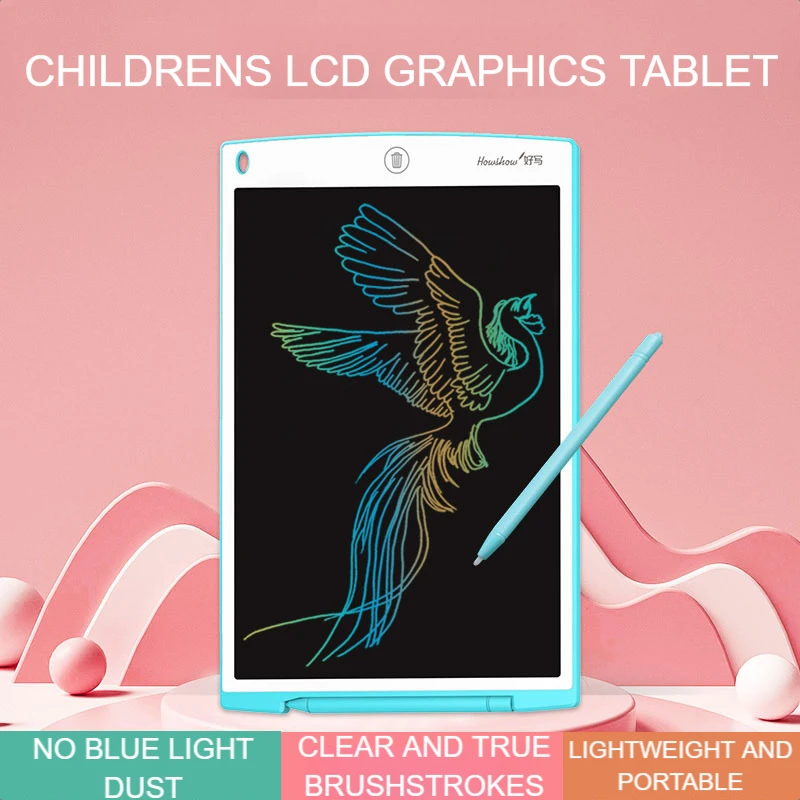 Drawing Tablet 12 Inch LCD Writing Board Electronic Handwriting Pad Message Graphics Draft Board Kids Gift Eye Protection Screen
Drawing Tablet 12 Inch LCD Writing Board Electronic Handwriting Pad Message Graphics Draft Board Kids Gift Eye Protection Screen