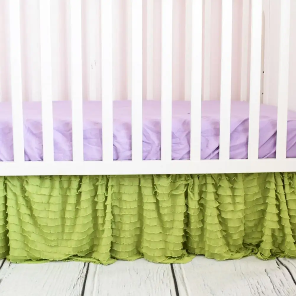 3Pcs Exquisite Anti-fade Dustproof Baby Boys Girls Pleated Dust Ruffle Bedding Decor Ruffled Crib Skirts for Creche
3Pcs Exquisite Anti-fade Dustproof Baby Boys Girls Pleated Dust Ruffle Bedding Decor Ruffled Crib Skirts for Creche
