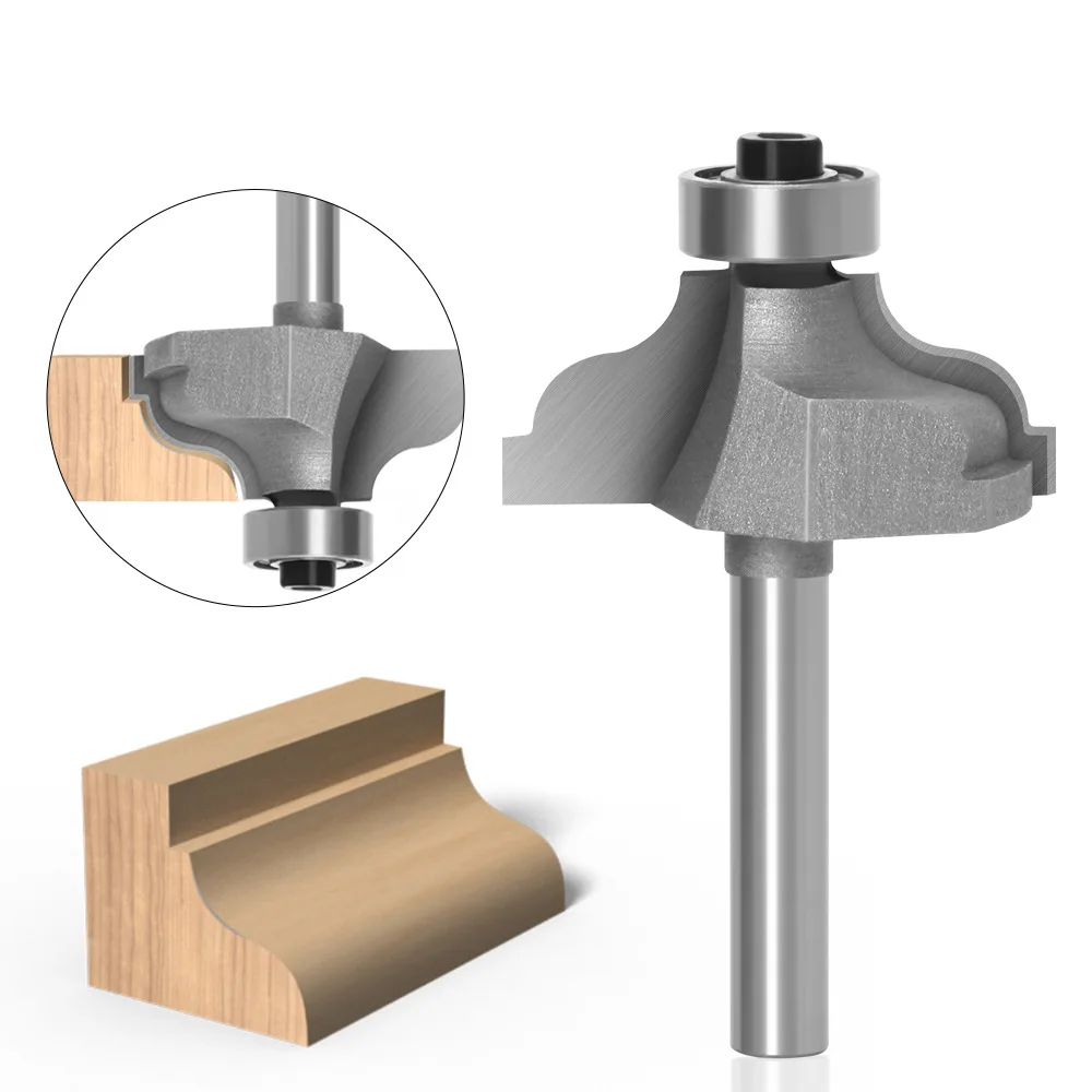 1PC 1/4" 1/2" Shank Milling Cutter Wood Carving Ogee Edging Wood Router Bit Straight End Mill Trimmer Cleaning Flush Trim Corne
1PC 1/4" 1/2" Shank Milling Cutter Wood Carving Ogee Edging Wood Router Bit Straight End Mill Trimmer Cleaning Flush Trim Corne