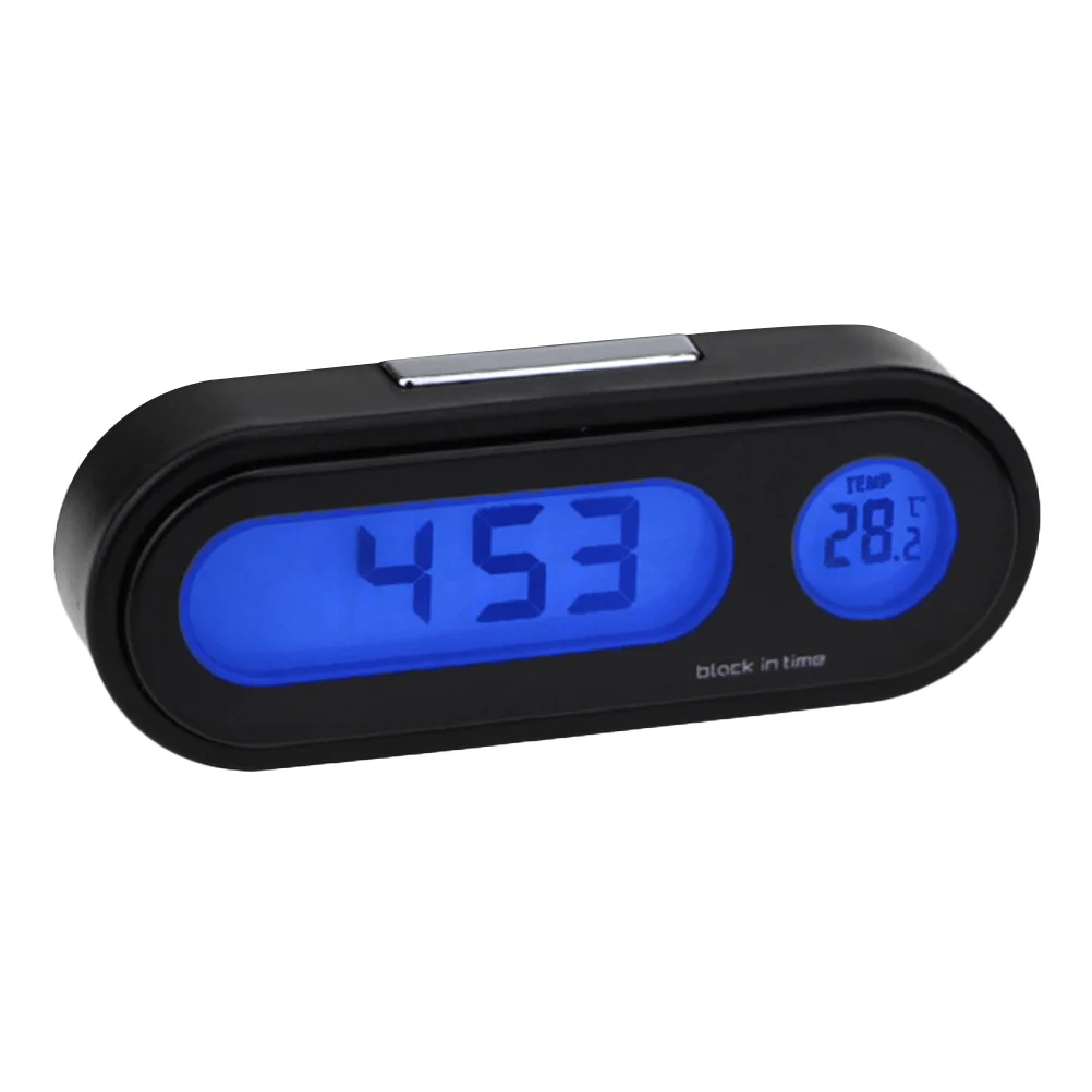 Auto Digital Meter Digital Clocks Car Clock Car Temperature Gauge Night Light Clock Car LED Desk Clock
Auto Digital Meter Digital Clocks Car Clock Car Temperature Gauge Night Light Clock Car LED Desk Clock