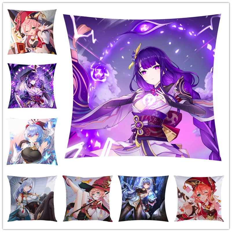45X45cm Genshin Impact Anime Game Kaeya Diluc Klee Xiao Tartaglia Pillowcase Girl Hugging Pillow Car Sofa Cushion Cover Pillow
45X45cm Genshin Impact Anime Game Kaeya Diluc Klee Xiao Tartaglia Pillowcase Girl Hugging Pillow Car Sofa Cushion Cover Pillow