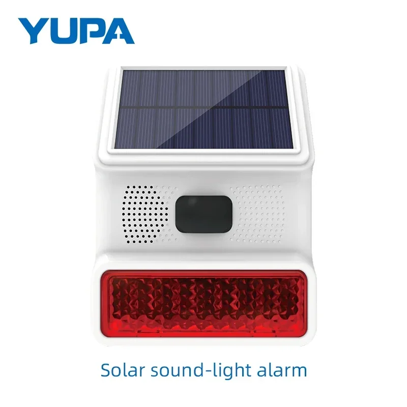 YUPA Водонепроницаемая система сигнализации Беспроводная радиочастота 433 МГц Открытый солнечный стробоскоп Сигнализация с датчиком двери Инфракрасный датчик
YUPA Водонепроницаемая система сигнализации Беспроводная радиочастота 433 МГц Открытый солнечный стробоскоп Сигнализация с датчиком двери Инфракрасный датчик