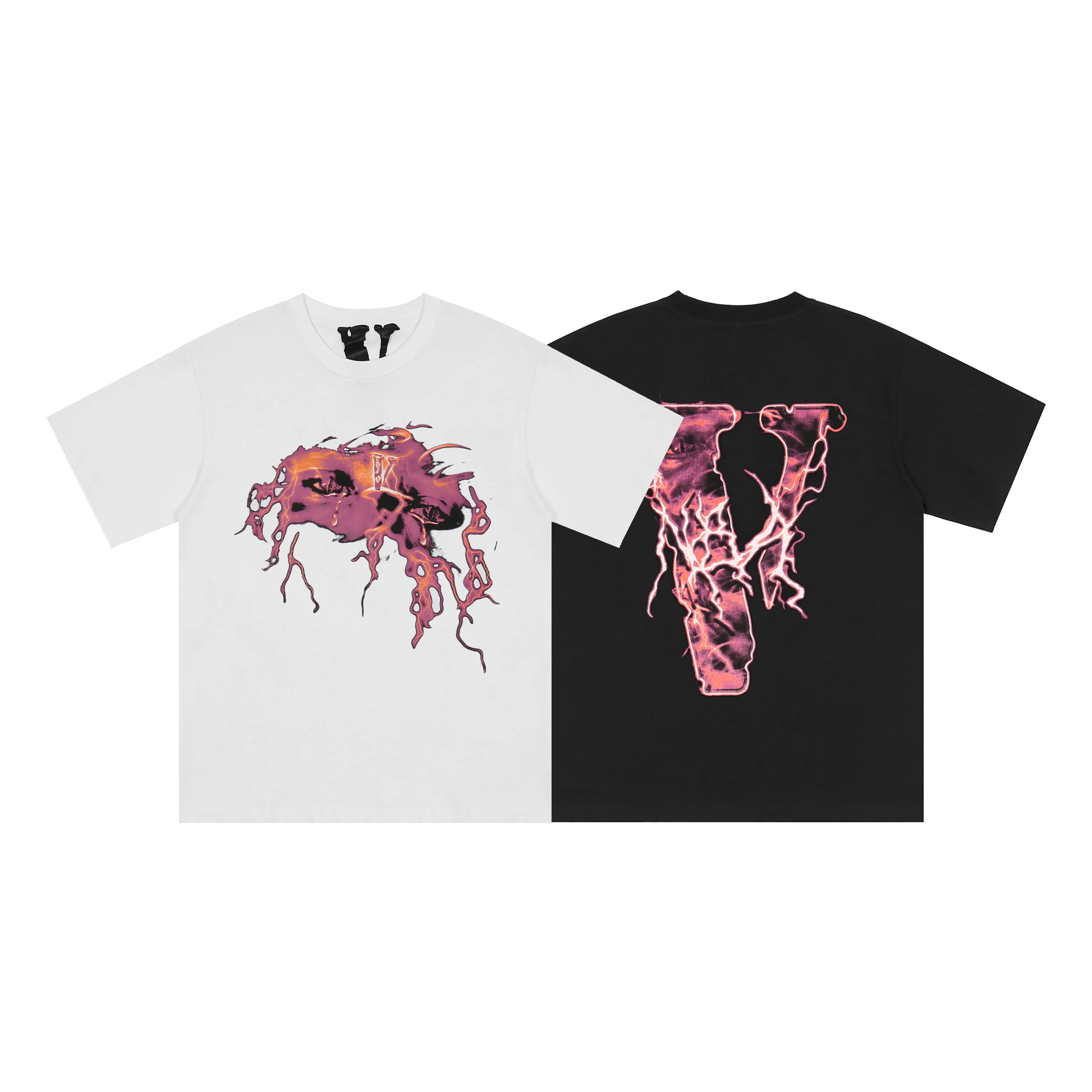 VLONE Men's / Women's Couples Casual Fashion Trend High Street Loose HIP-HOP100% Cotton Printed Round Neck T-Shirt 6158
VLONE Men's / Women's Couples Casual Fashion Trend High Street Loose HIP-HOP100% Cotton Printed Round Neck T-Shirt 6158