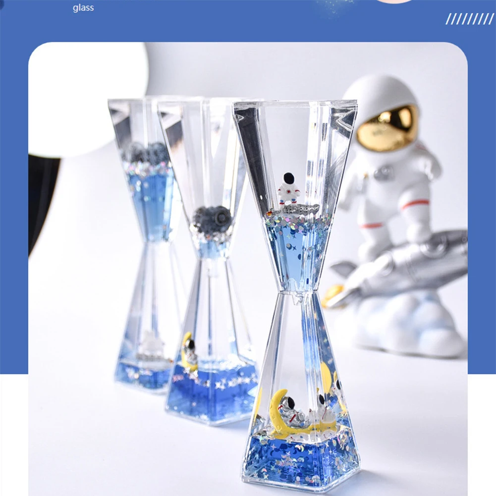 Liquid Motion Bubbler Astronaut Hourglass Relaxing Desk Toy Tabletop Timer Decoration Home Room Office Ornament Birthday Gift
Liquid Motion Bubbler Astronaut Hourglass Relaxing Desk Toy Tabletop Timer Decoration Home Room Office Ornament Birthday Gift