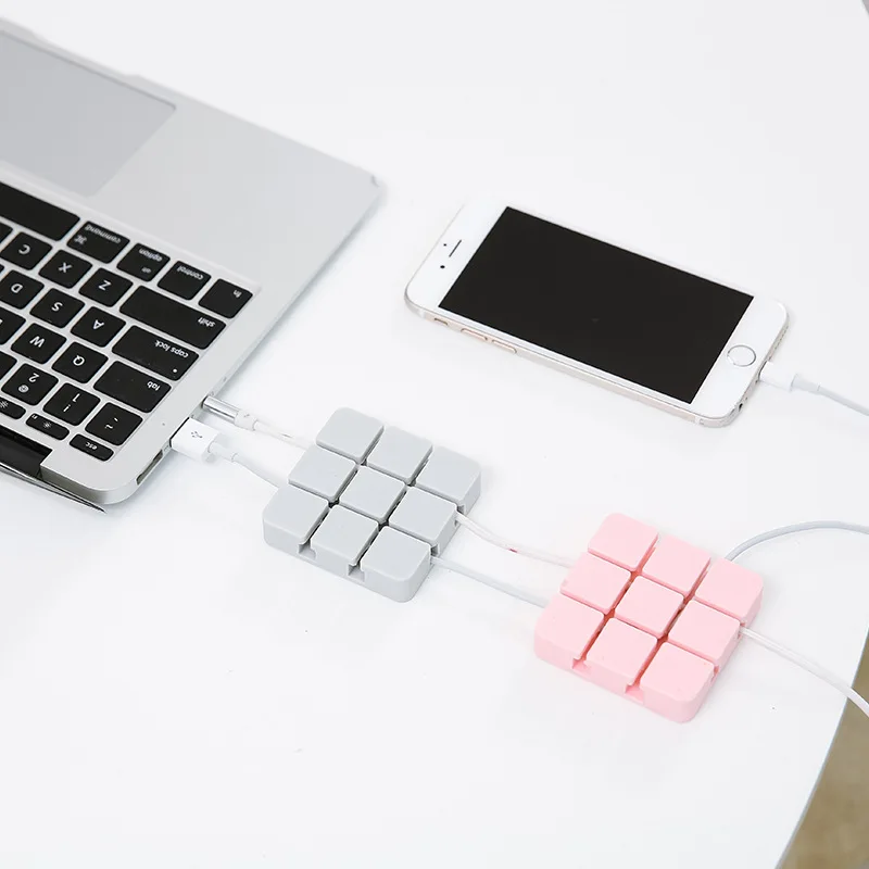 Desktop Silicone Self-Adhesive Wire Fixed Cable Clamp Wire Holder Data Cable Arrangement Fixed Clip Cord Manager
Desktop Silicone Self-Adhesive Wire Fixed Cable Clamp Wire Holder Data Cable Arrangement Fixed Clip Cord Manager