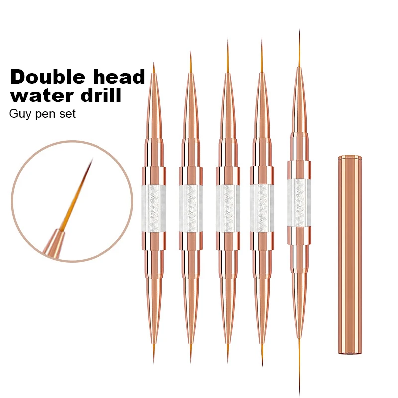 Nail Art Liner Brush Manicure Tool Gel Nail Polish Painting Pen Line Stripes Drawing Pen Double Head Nail Brush Uv Gel Brushes
Nail Art Liner Brush Manicure Tool Gel Nail Polish Painting Pen Line Stripes Drawing Pen Double Head Nail Brush Uv Gel Brushes