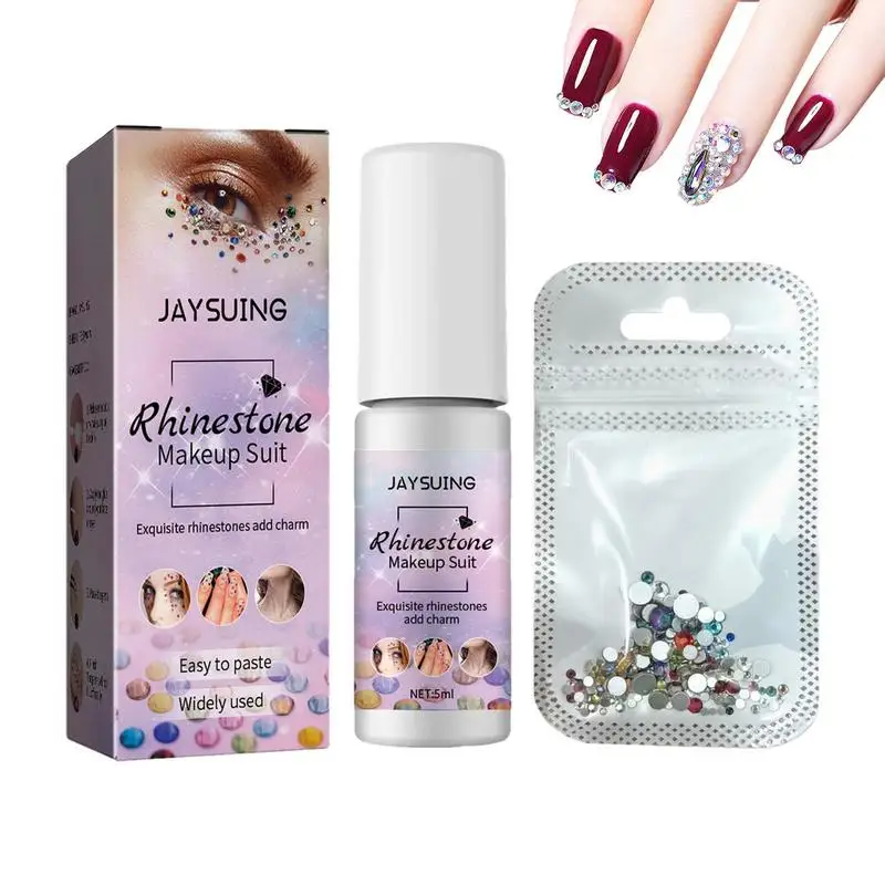 Rhinestone Makeup Kit Super Strong Adhesive Rhinestones Glue Flat Back Gems Set Flat Back Rhinestone Colored Eye Gems Crystal
Rhinestone Makeup Kit Super Strong Adhesive Rhinestones Glue Flat Back Gems Set Flat Back Rhinestone Colored Eye Gems Crystal