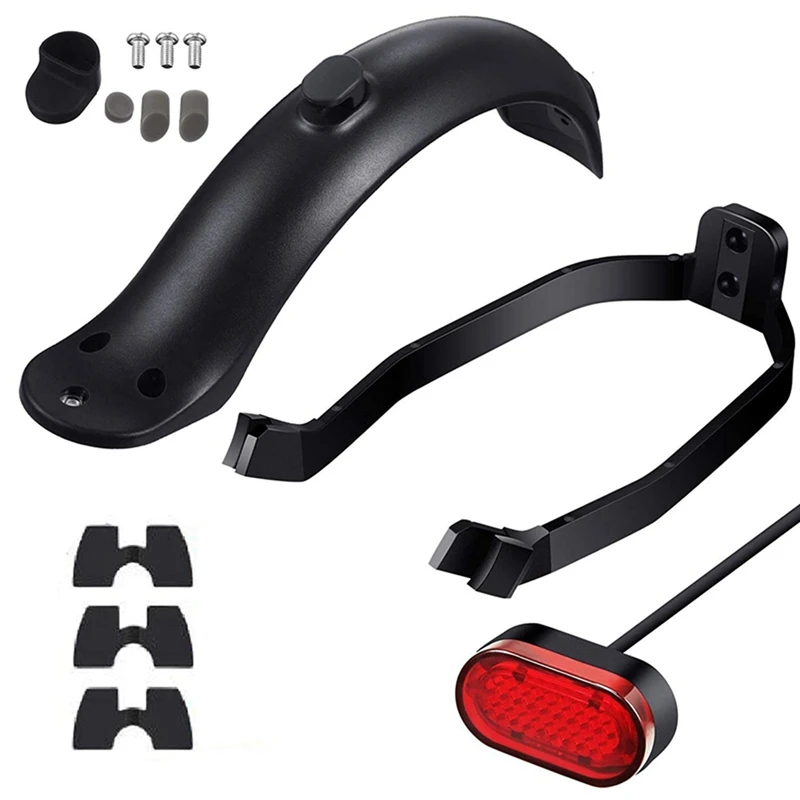 2X Rear Mudguard And Bracket Accessory With Taillight For Xiaomi M365/M365 Pro Scooter With Screws And Screw Caps
2X Rear Mudguard And Bracket Accessory With Taillight For Xiaomi M365/M365 Pro Scooter With Screws And Screw Caps