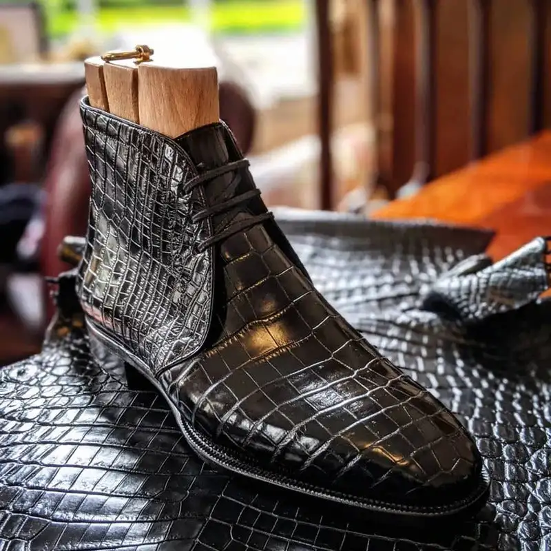 2022 New Men's Shoes Handmade Solid Color PU Plaid Lace Up Fashion Casual All-match Ankle Boots Comfortable Dress Shoes 8KH658
2022 New Men's Shoes Handmade Solid Color PU Plaid Lace Up Fashion Casual All-match Ankle Boots Comfortable Dress Shoes 8KH658