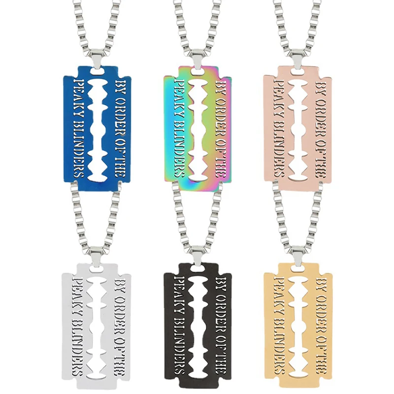 Hip Hop Blade Pendant Necklaces For Men Gold Color Stainless Steel Razor Necklaces Male Iced Out Bling Rhinestones Jewelry
Hip Hop Blade Pendant Necklaces For Men Gold Color Stainless Steel Razor Necklaces Male Iced Out Bling Rhinestones Jewelry
