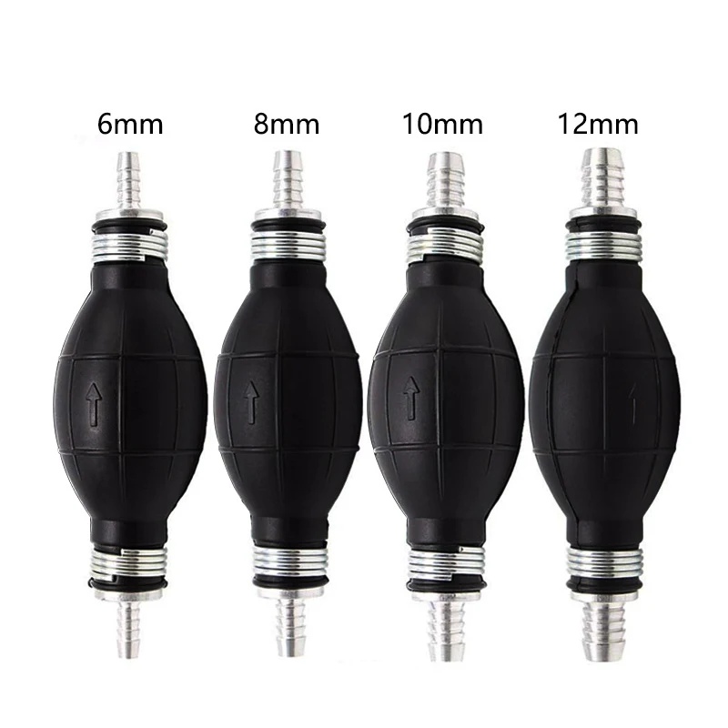 6/8/10/12mm Universal Fuel Pump Rubber Manual Liquid oil Transfer Pump Petrol Diesel Hand Primer Bulb for Car Marine Outboard
6/8/10/12mm Universal Fuel Pump Rubber Manual Liquid oil Transfer Pump Petrol Diesel Hand Primer Bulb for Car Marine Outboard