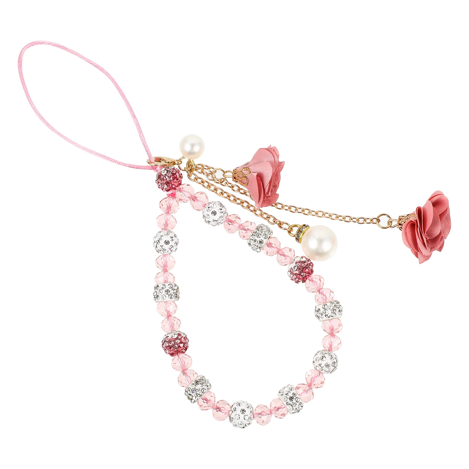 1Pc Charms Strap Cell Charm Strap Charm Beaded Charm Kit Keychain Decoration Purse Pendant
1Pc Charms Strap Cell Charm Strap Charm Beaded Charm Kit Keychain Decoration Purse Pendant