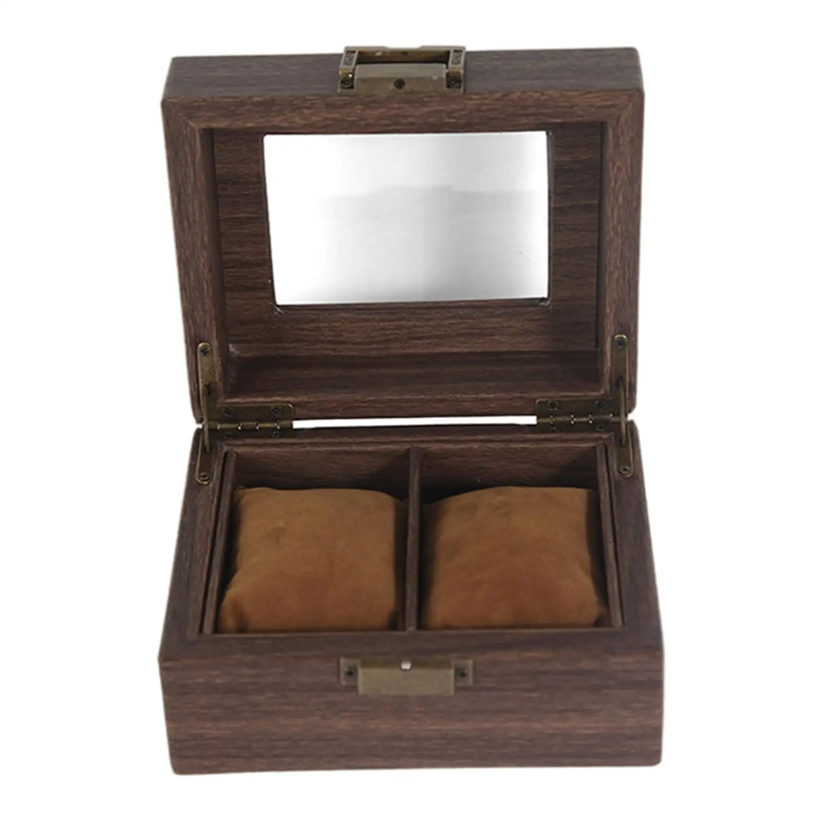 Watch Display Case 2 Slot Wooden & Lock W/Clear Top Wrist Storage Box for Men Women
Watch Display Case 2 Slot Wooden & Lock W/Clear Top Wrist Storage Box for Men Women
