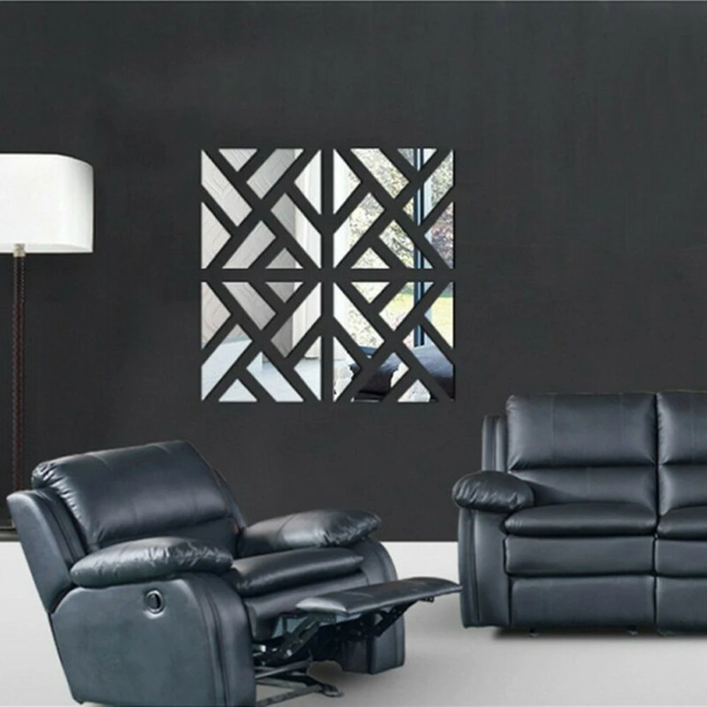 4 Slices Unique 3D Mirror Acrylic Wall Sticker DIY Art Vinyl Decal Home Decor Bedroom Home Decor Removable Stickers
4 Slices Unique 3D Mirror Acrylic Wall Sticker DIY Art Vinyl Decal Home Decor Bedroom Home Decor Removable Stickers