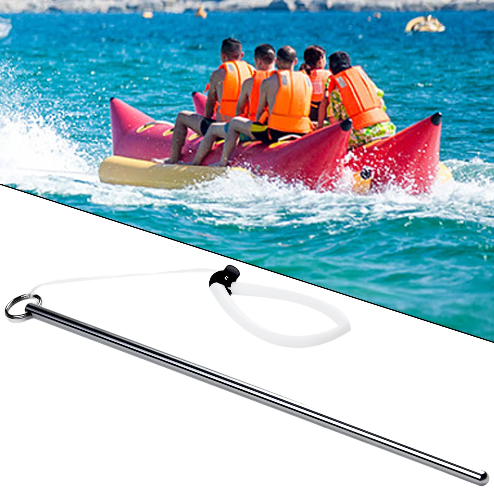 1pc Aluminum Alloy Scuba Diving Stick Diving Rod Noise Maker Lanyard Rod Tank Knocker With An Adjustable Lanyard 350x8x8mm
1pc Aluminum Alloy Scuba Diving Stick Diving Rod Noise Maker Lanyard Rod Tank Knocker With An Adjustable Lanyard 350x8x8mm