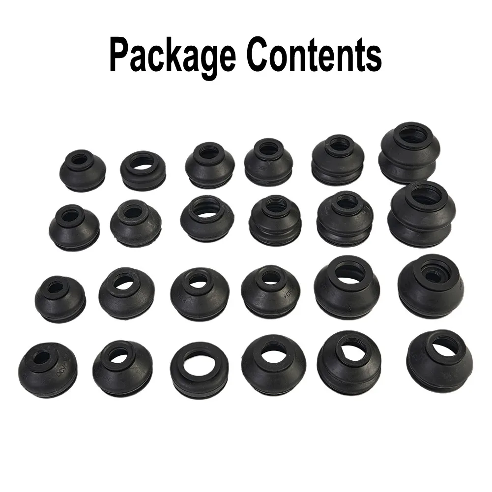28Pcs Dust Boot Covers Ball Joint Boot Suspension Steering Track Tie Rod Linkage Kit With Tongue And Groove Fastening System
28Pcs Dust Boot Covers Ball Joint Boot Suspension Steering Track Tie Rod Linkage Kit With Tongue And Groove Fastening System