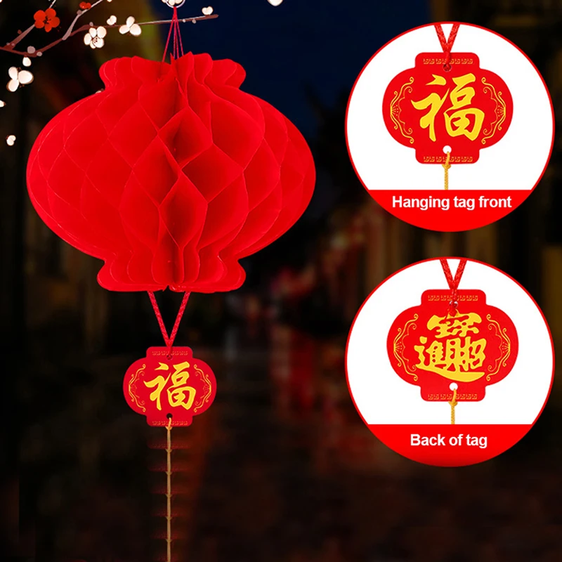 10Pcs 2023 Chinese New Year 6 Inch Traditional Chinese Red Paper Lantern Hang Pendant Waterproof Festival Lanterns Decoration
10Pcs 2023 Chinese New Year 6 Inch Traditional Chinese Red Paper Lantern Hang Pendant Waterproof Festival Lanterns Decoration