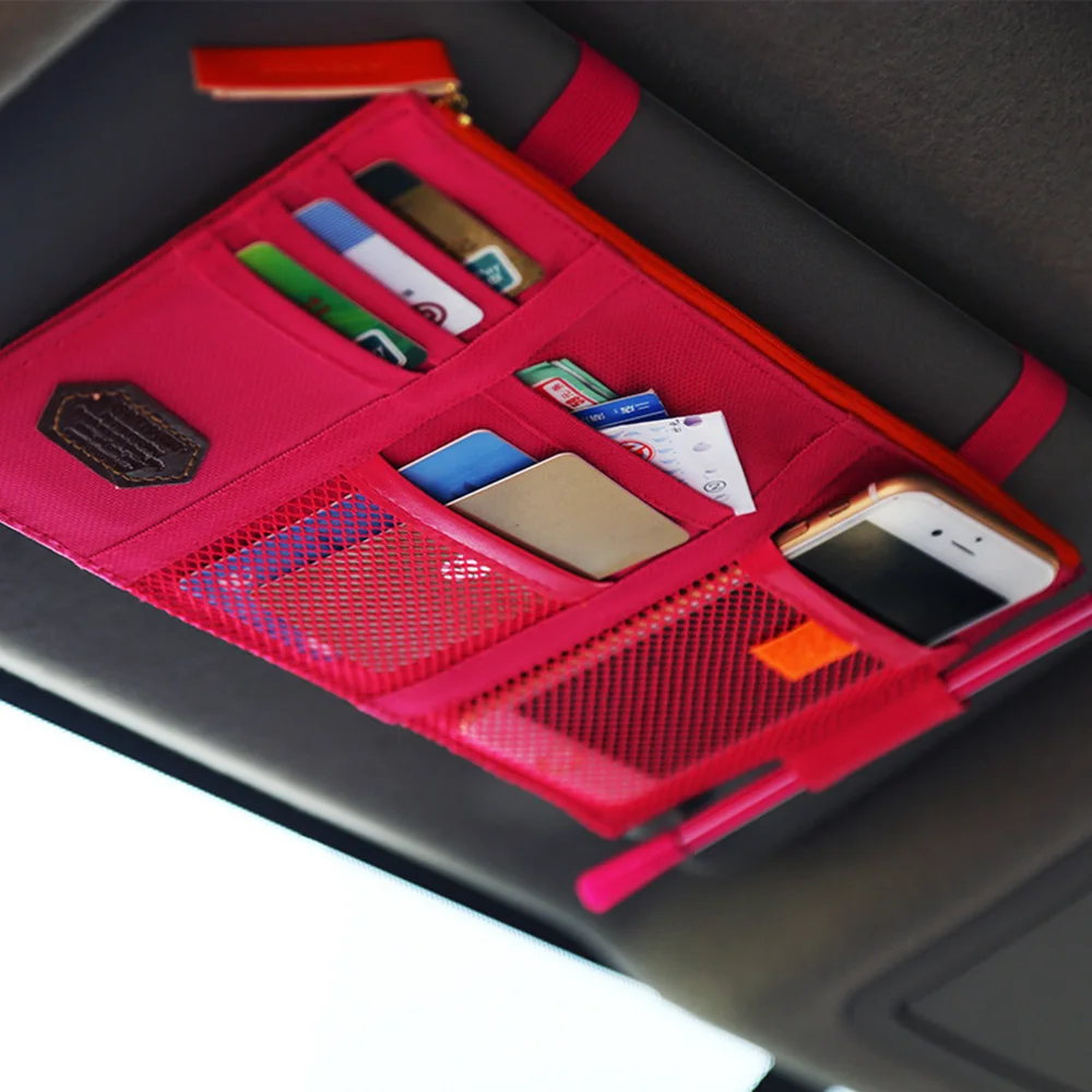 Universal Car Sun Visor Receive Bag Car Storage Bag Auto Pen Multifunctional Sun Visor Car Storage Ticket Bag Card Organizer
Universal Car Sun Visor Receive Bag Car Storage Bag Auto Pen Multifunctional Sun Visor Car Storage Ticket Bag Card Organizer