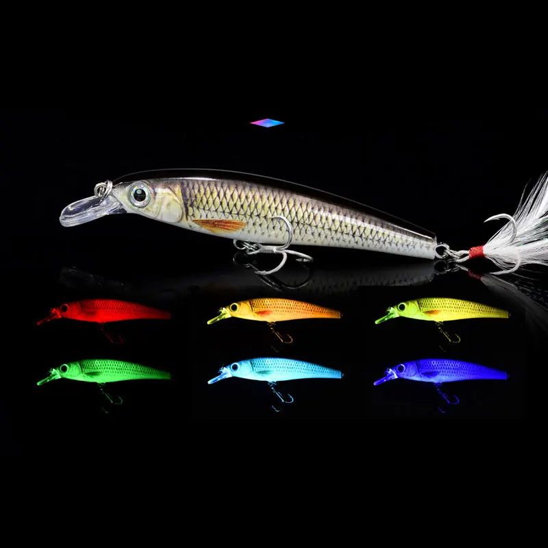 AS LED Re-Chagrgeable Electronic Minnow Luminous Leurre Night Fishing Bait Lure Pesca Fish Tackle Equipment Accessory Wobbler
AS LED Re-Chagrgeable Electronic Minnow Luminous Leurre Night Fishing Bait Lure Pesca Fish Tackle Equipment Accessory Wobbler