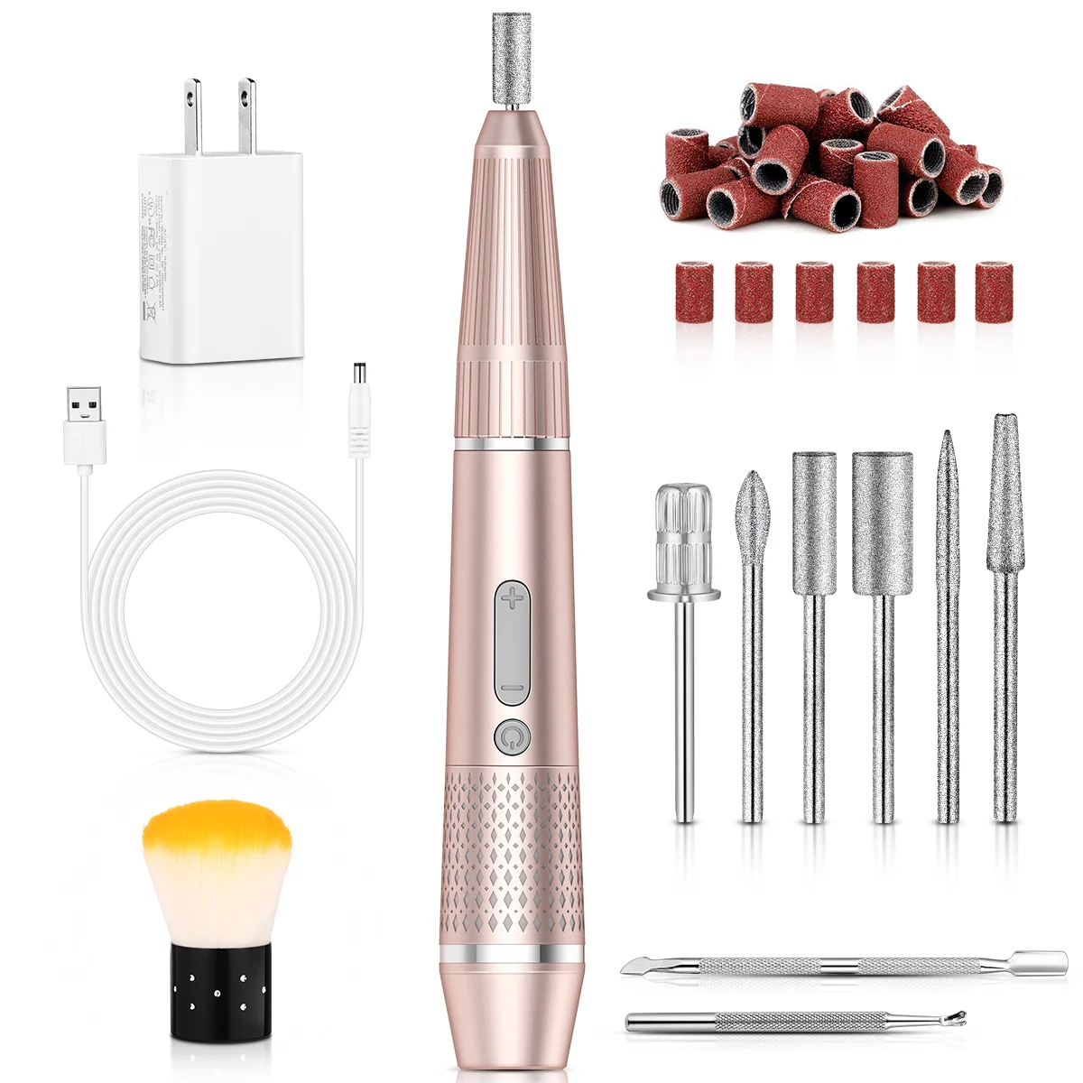 ETEREAUTY 1 Set Electric Safe Durable Nail Trimmer Nail Polishing Tool Nail File Nails Grinder for Nail Art Shop Home
ETEREAUTY 1 Set Electric Safe Durable Nail Trimmer Nail Polishing Tool Nail File Nails Grinder for Nail Art Shop Home