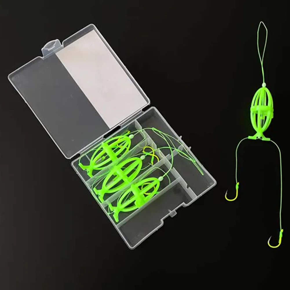 4Pcs/lot Explosion Fishing Hook Silvercarp Fishing Lure Bait Trap Feeder Cage Sharp Luminous Double Hook Fishing Tool Accessory
4Pcs/lot Explosion Fishing Hook Silvercarp Fishing Lure Bait Trap Feeder Cage Sharp Luminous Double Hook Fishing Tool Accessory