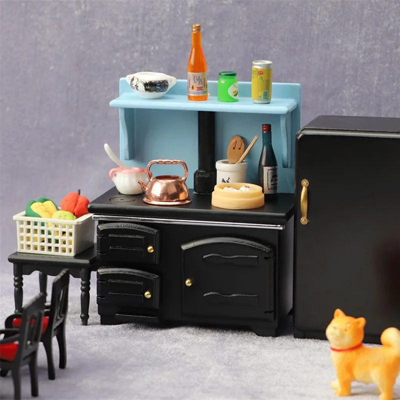 1:12 dollhouse dollhouse mini furniture kitchen micro scene model vintage retro black cooktop
1:12 dollhouse dollhouse mini furniture kitchen micro scene model vintage retro black cooktop
