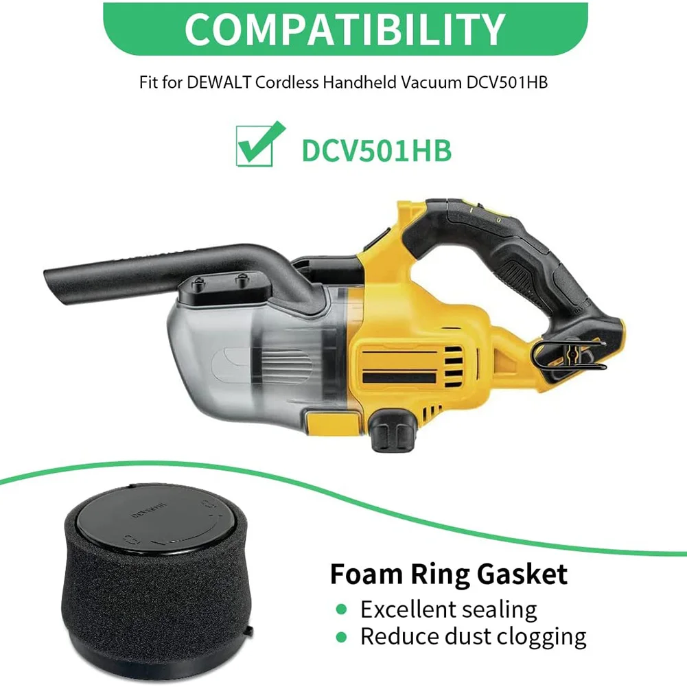 Household Cleaning Tools Useful Things For Kitchen DCV5011H For DCV501HB Cordless Handheld Vacuum Cleaner 4 Foam Sleeve Filters
Household Cleaning Tools Useful Things For Kitchen DCV5011H For DCV501HB Cordless Handheld Vacuum Cleaner 4 Foam Sleeve Filters