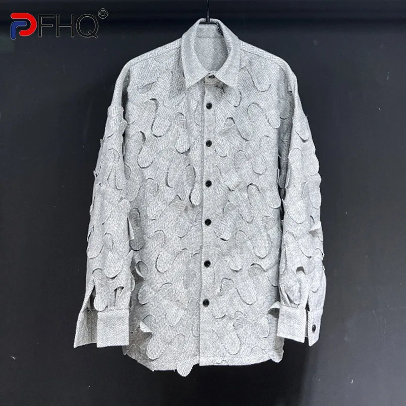 PFHQ Men's Deconstruction Long Sleeved Shirts Fashion Cut Design Creativity Personality Leisure Loose Autumn Button Tops 21Z2327
PFHQ Men's Deconstruction Long Sleeved Shirts Fashion Cut Design Creativity Personality Leisure Loose Autumn Button Tops 21Z2327
