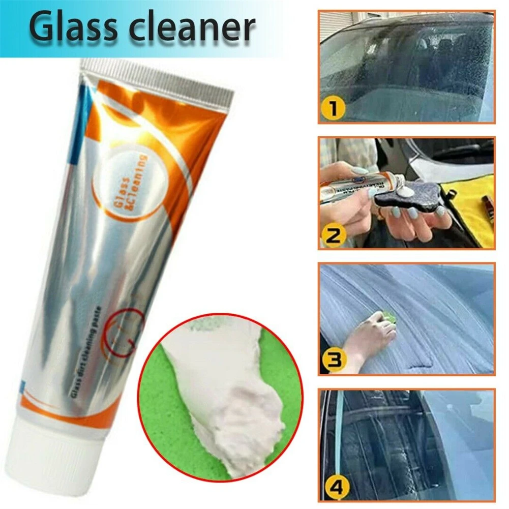 50ml Glass Oil Film Removing Paste,Car Windshield Oil Film Cleaner Car Windshield Cleaner+ Sponge Waterproof, And Prevent Splash
50ml Glass Oil Film Removing Paste,Car Windshield Oil Film Cleaner Car Windshield Cleaner+ Sponge Waterproof, And Prevent Splash