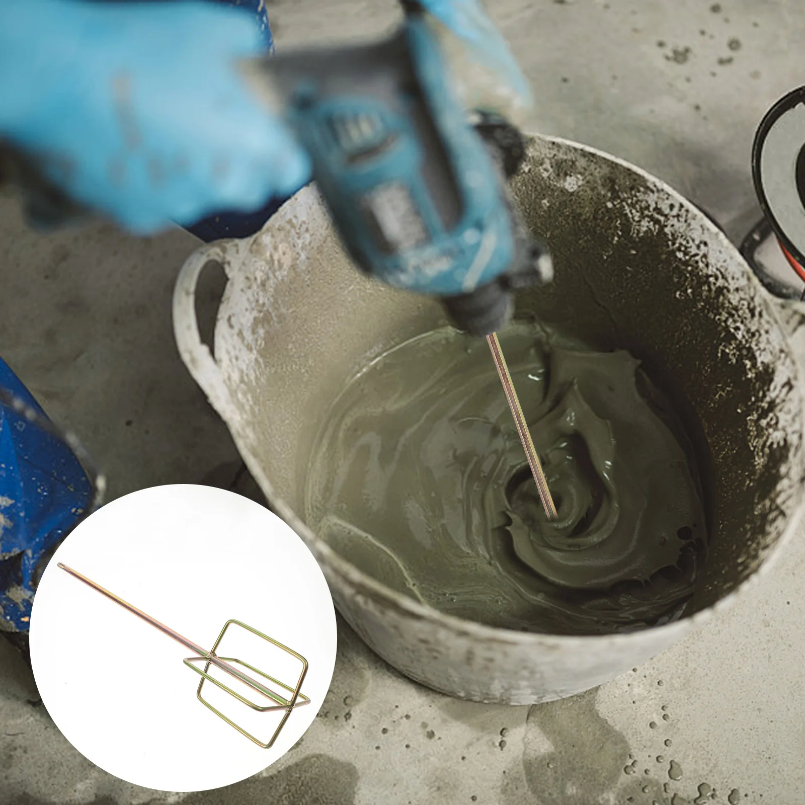 Mixer Drill Cement Attachment Concrete Electric Mud Grout Tools Mixing Gypsum Model Metal Portable Bucket Paddle Drywall
Mixer Drill Cement Attachment Concrete Electric Mud Grout Tools Mixing Gypsum Model Metal Portable Bucket Paddle Drywall