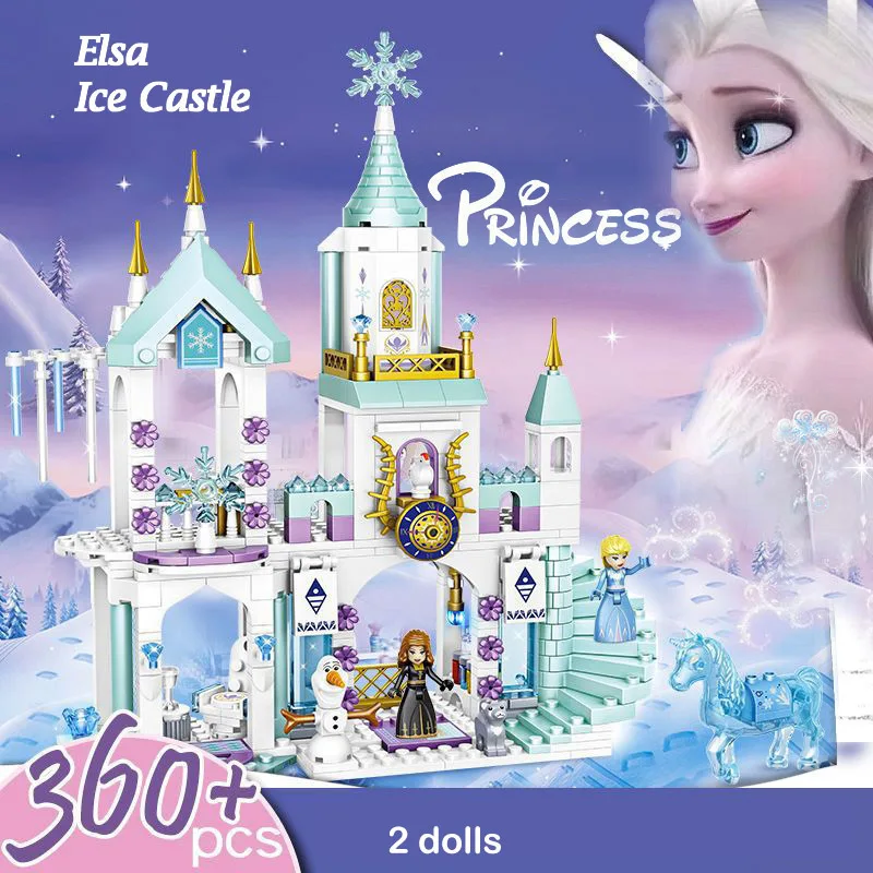 Disney Frozen Blocks Castle Assembly Toy Princess Elsa Ice Castle Dream Villa Children Educational Birthday Gifts Building Toys
Disney Frozen Blocks Castle Assembly Toy Princess Elsa Ice Castle Dream Villa Children Educational Birthday Gifts Building Toys