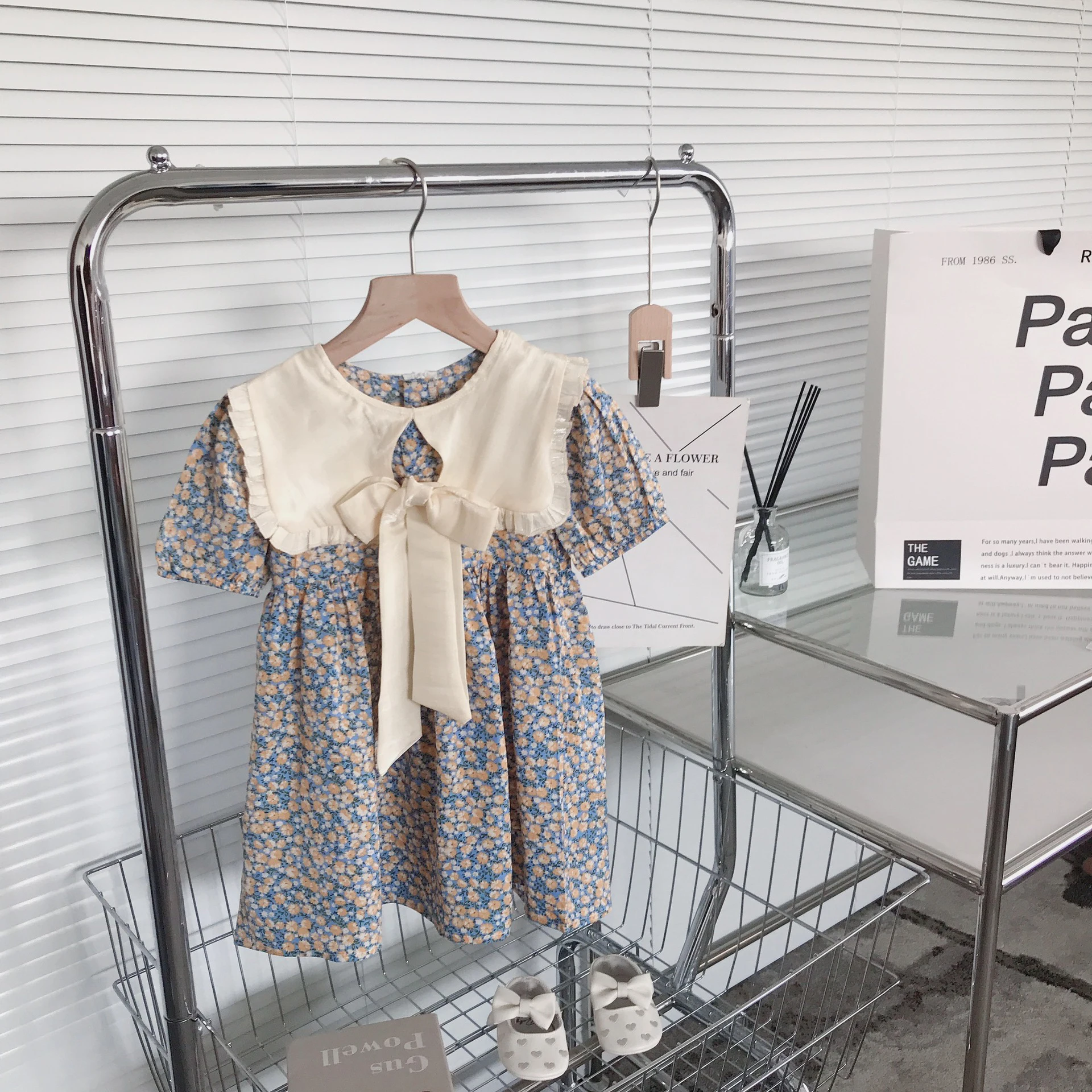 Girls Floral Dress 2023 Summer Dress New Children's Korean Version Doll Collar Bow Knot Princess Dress Baby Kids Clothes
Girls Floral Dress 2023 Summer Dress New Children's Korean Version Doll Collar Bow Knot Princess Dress Baby Kids Clothes