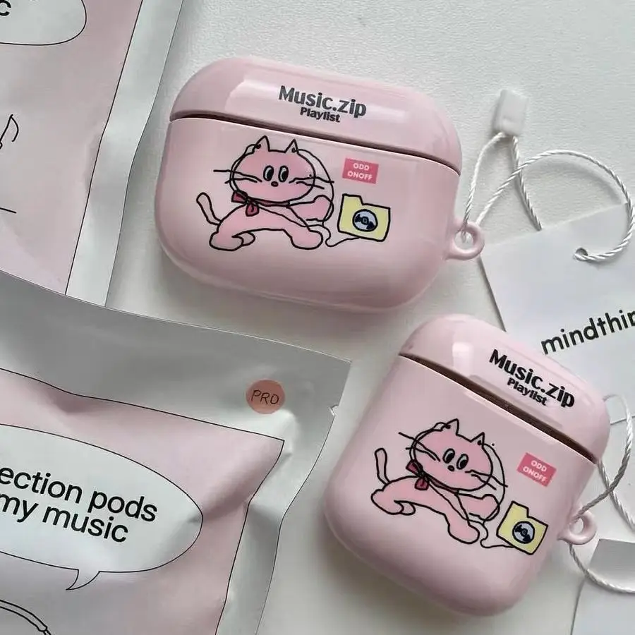 Корейские милые музыкальные розовые кавайные Airpods Ins для щенков Airpods 1/2/3/pro 2 Bluetooth Air Pods, Мультяшные чехлы для наушников
Корейские милые музыкальные розовые кавайные Airpods Ins для щенков Airpods 1/2/3/pro 2 Bluetooth Air Pods, Мультяшные чехлы для наушников