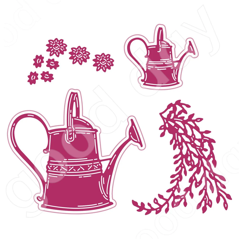 New Exquisite Watering Can Metal Cutting Dies Scrapbook Diary Decoration Stencil Embossing Template Diy Greeting Card Handmade
New Exquisite Watering Can Metal Cutting Dies Scrapbook Diary Decoration Stencil Embossing Template Diy Greeting Card Handmade