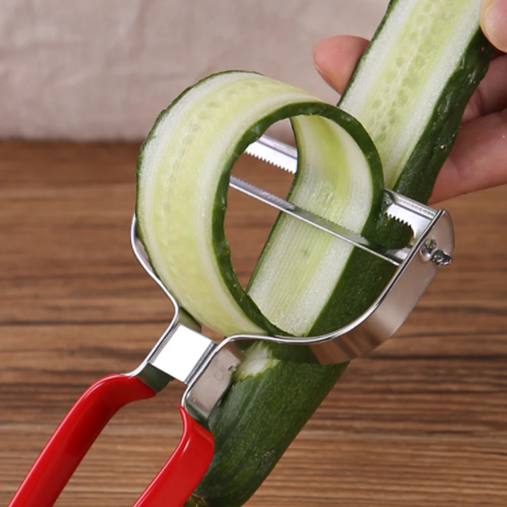 Stainless Steel Multi-function Vegetable Peeler Cucumber Carrot Fruit Cutter Peeler Potato Carrot Grater Kitchen Tool
Stainless Steel Multi-function Vegetable Peeler Cucumber Carrot Fruit Cutter Peeler Potato Carrot Grater Kitchen Tool