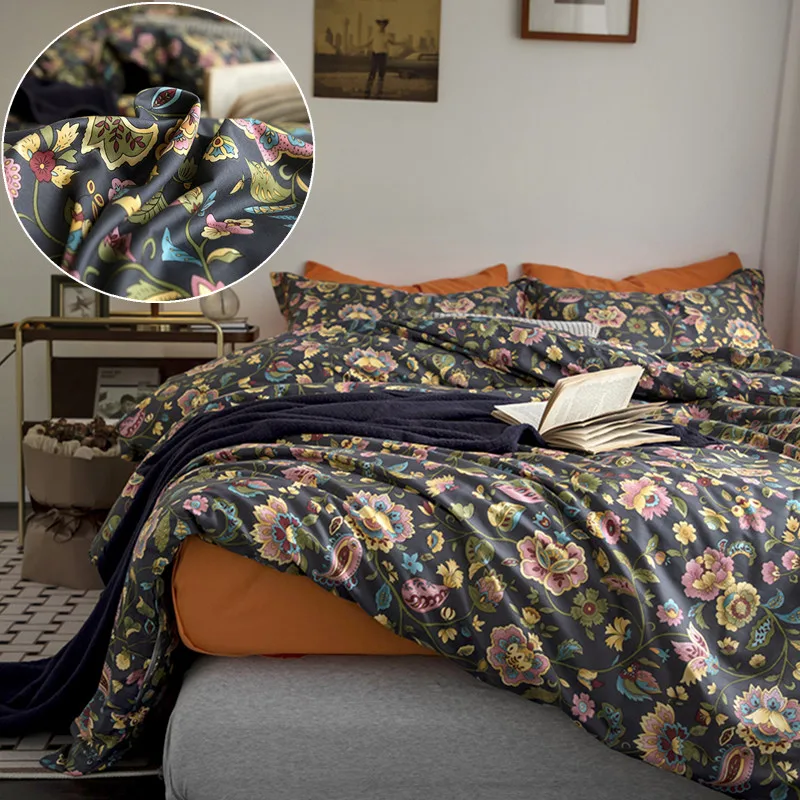100% Cotton Quilt Cover Queen Size funda nordica cama de 150 Retro Style Single/King Size Comforter Covers 이불커버 (no pillowcase)
100% Cotton Quilt Cover Queen Size funda nordica cama de 150 Retro Style Single/King Size Comforter Covers 이불커버 (no pillowcase)