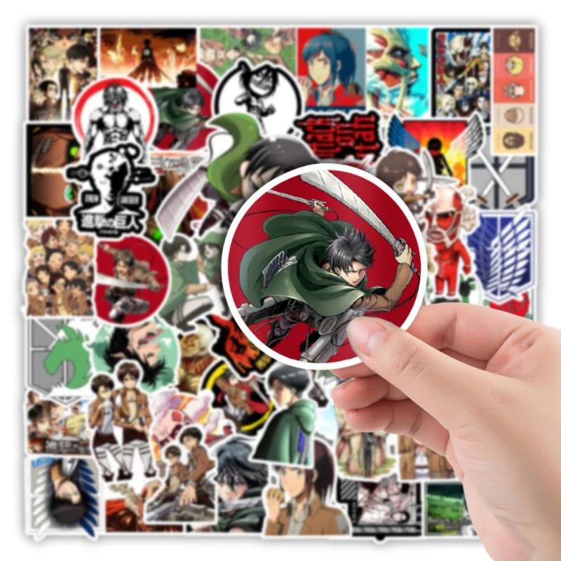 50pcs Anime Sticker Attack on Titan: Before the Fall Eren Yeager accessories Cosplay Prop
50pcs Anime Sticker Attack on Titan: Before the Fall Eren Yeager accessories Cosplay Prop