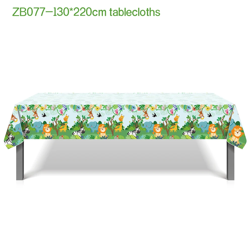 130*220cm Jungle Animals Wild ONE Party Disposable Tableware Tablecloths Tablecovers DIY Backdrops Birthday Party Decorations
130*220cm Jungle Animals Wild ONE Party Disposable Tableware Tablecloths Tablecovers DIY Backdrops Birthday Party Decorations