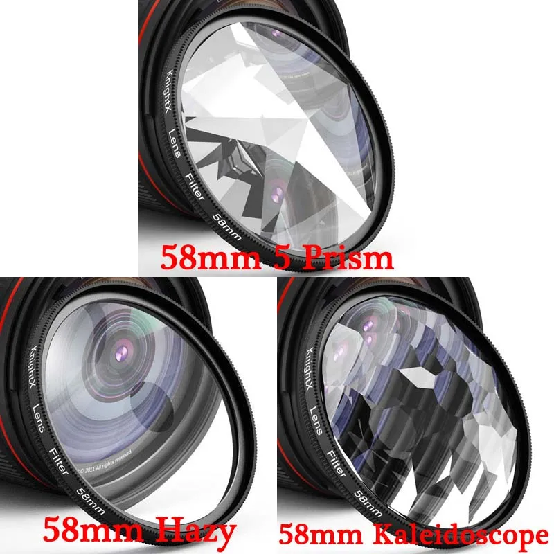 KnightX Prism Glass Prism CPL UV Lens Filters for Canon Nikon Sony Camera Filter Photography fotografía profesional accesorios
KnightX Prism Glass Prism CPL UV Lens Filters for Canon Nikon Sony Camera Filter Photography fotografía profesional accesorios